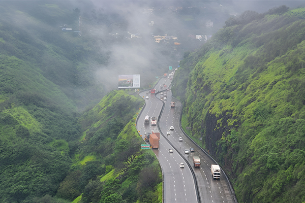 Departure from Mumbai